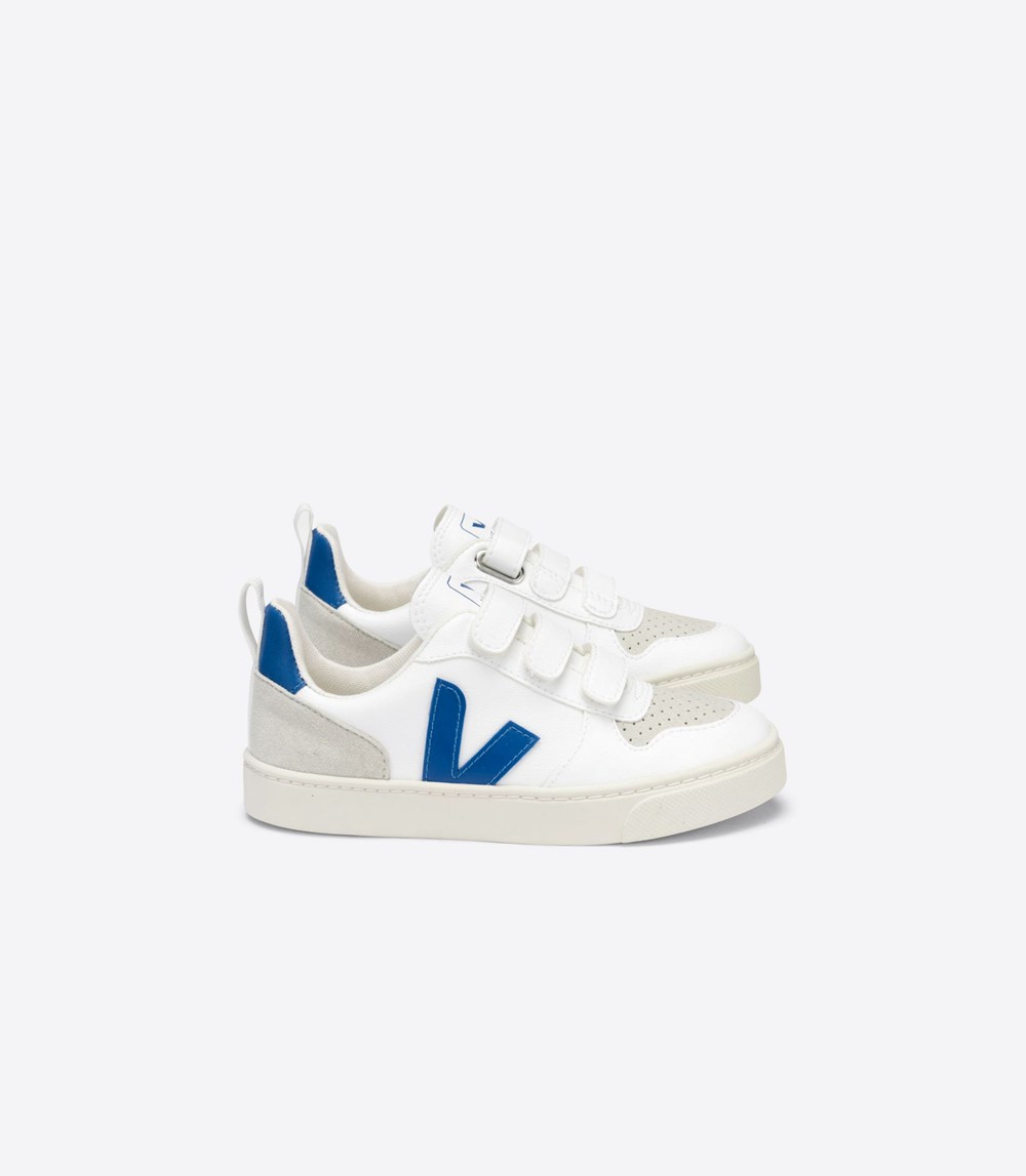 Tenis Veja Niños - V-10 Velcro Cwl - Blancos - 364YEQNDA